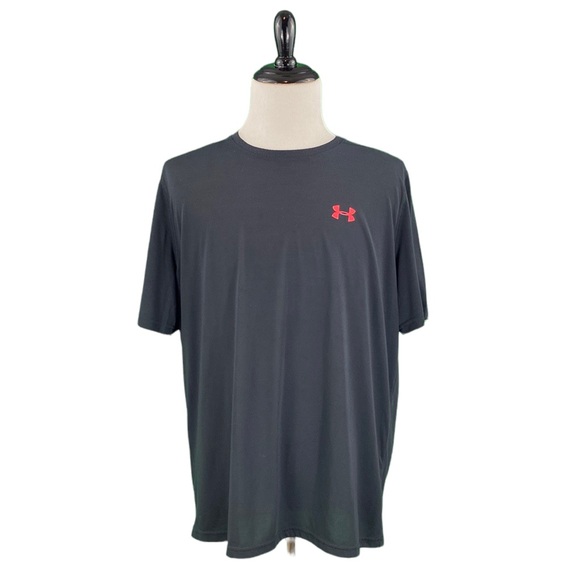 Under Armour Loose Black Threadborne Heat Gear Tee